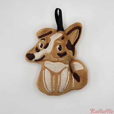 Plush gingerbread cookie of my dog